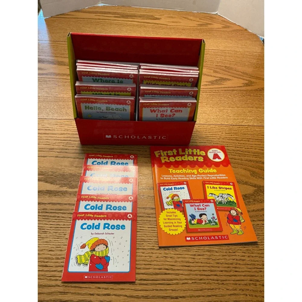 Scholastic First Little Readers Level A 100 Book Box Set Guided Reading PreK-2